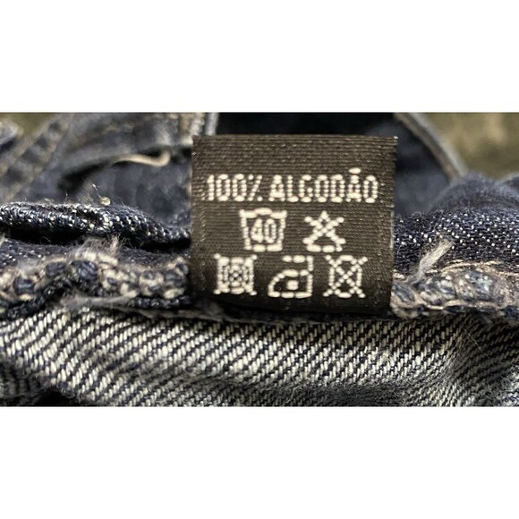 Kiang Brasil Denim Jean Shorts Women’s Sz 38 (US 4/6) Blue 100% Cotton 5" Inseam - Picture 10 of 11